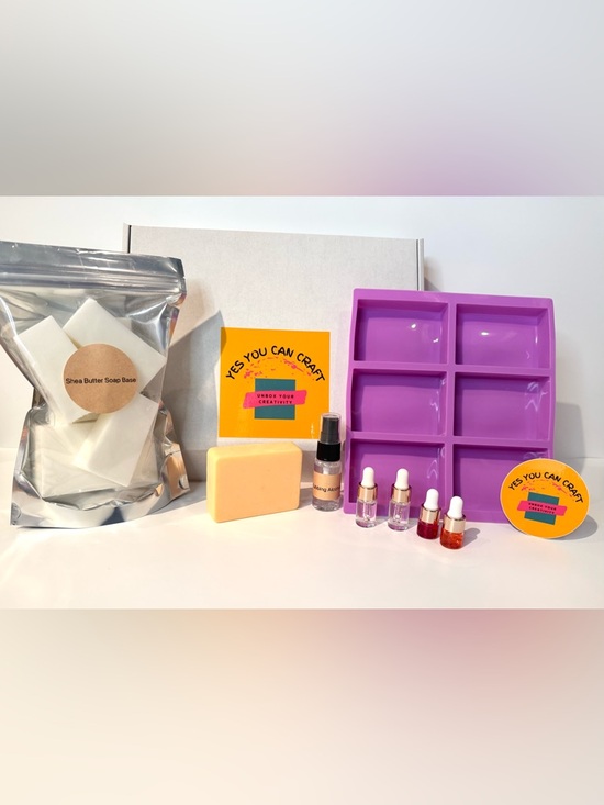 Yes You Can Craft Other - Create Your Own Shea Butter Soap -Fruity Lemon
